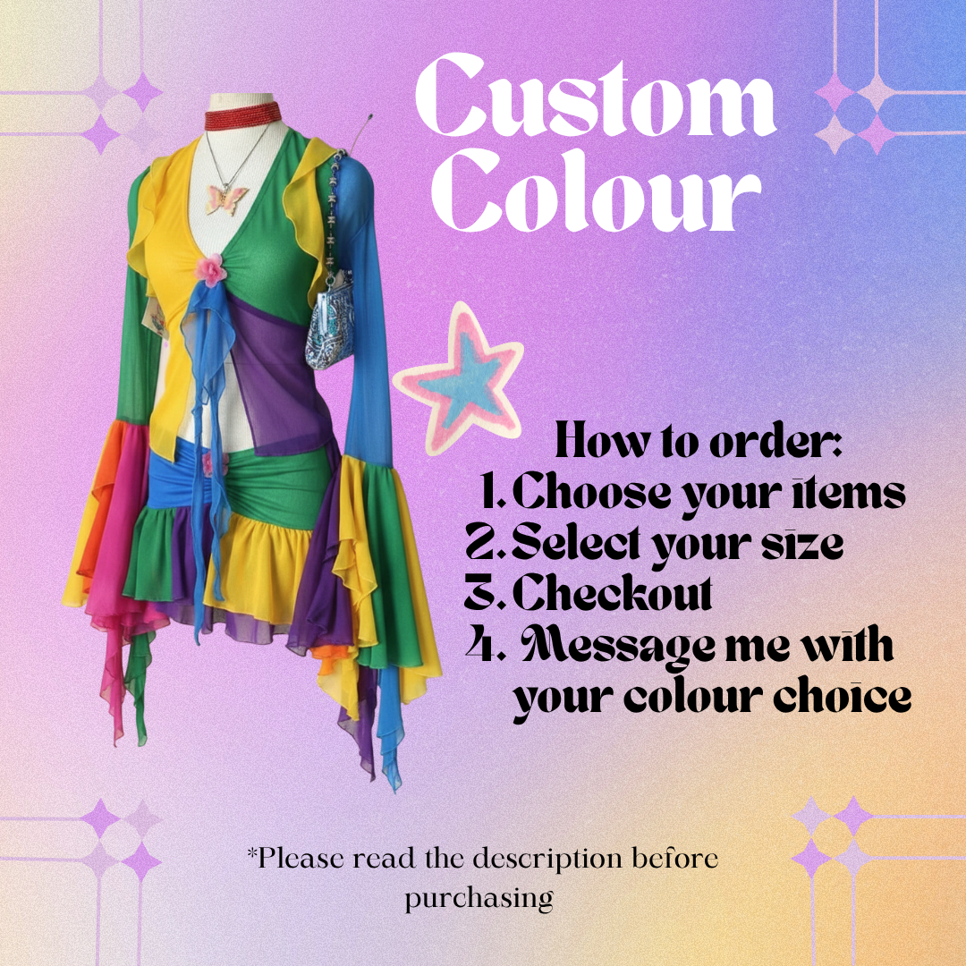 Choose Your Own Custom Colour - Halter top