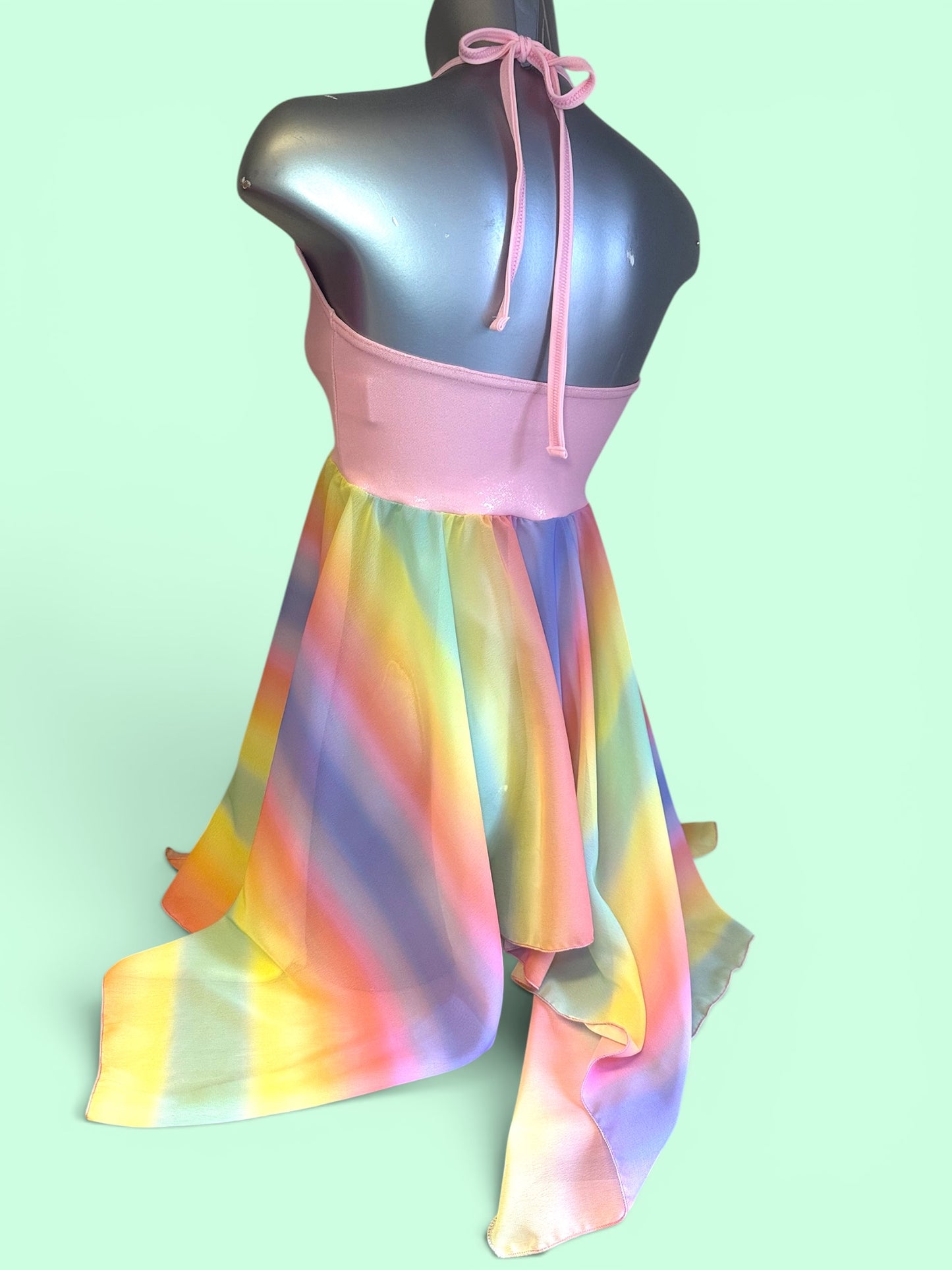 Rainbow Ombre Fairy Top