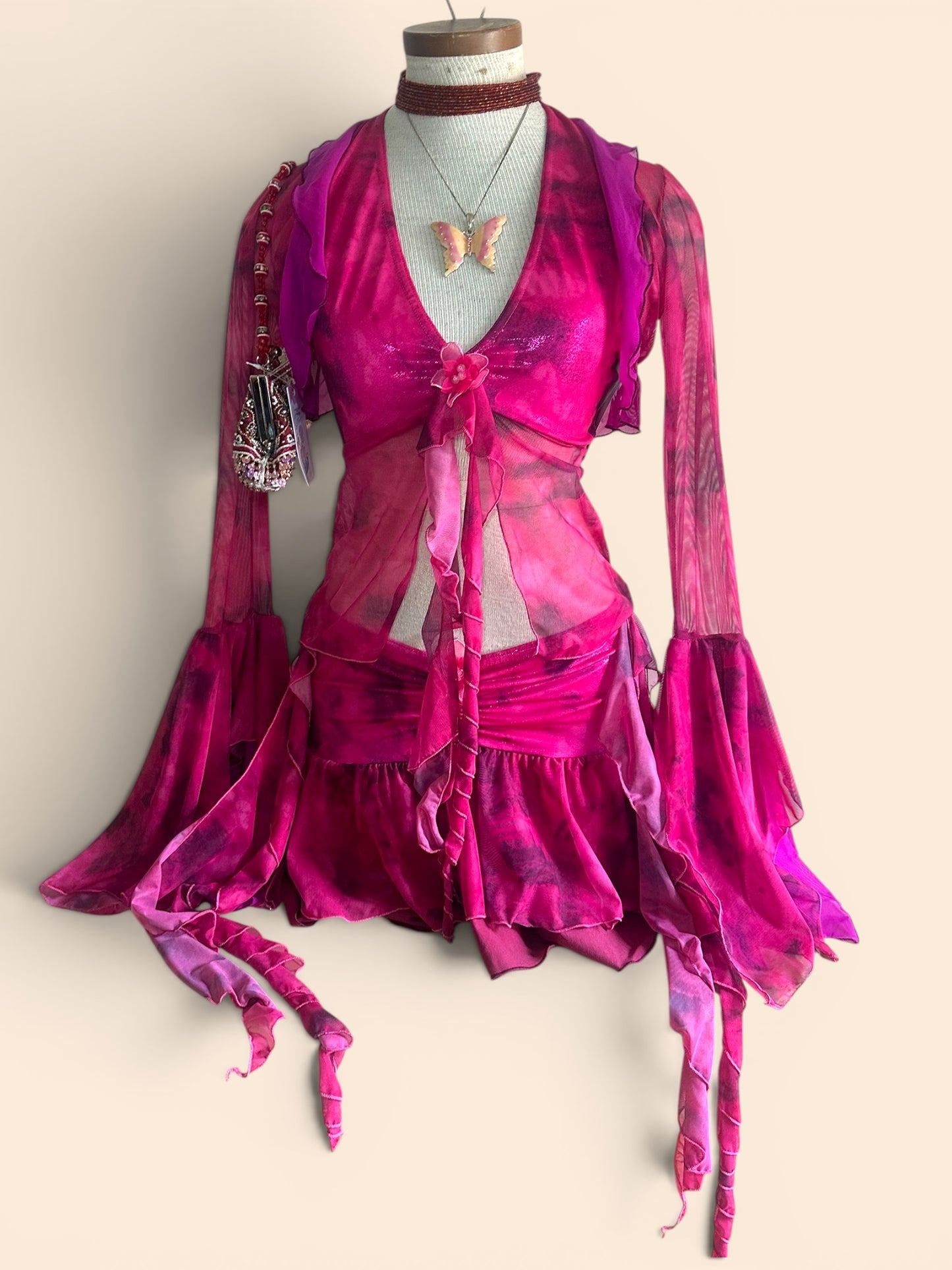 Pretty In Pink Halter Neck Top