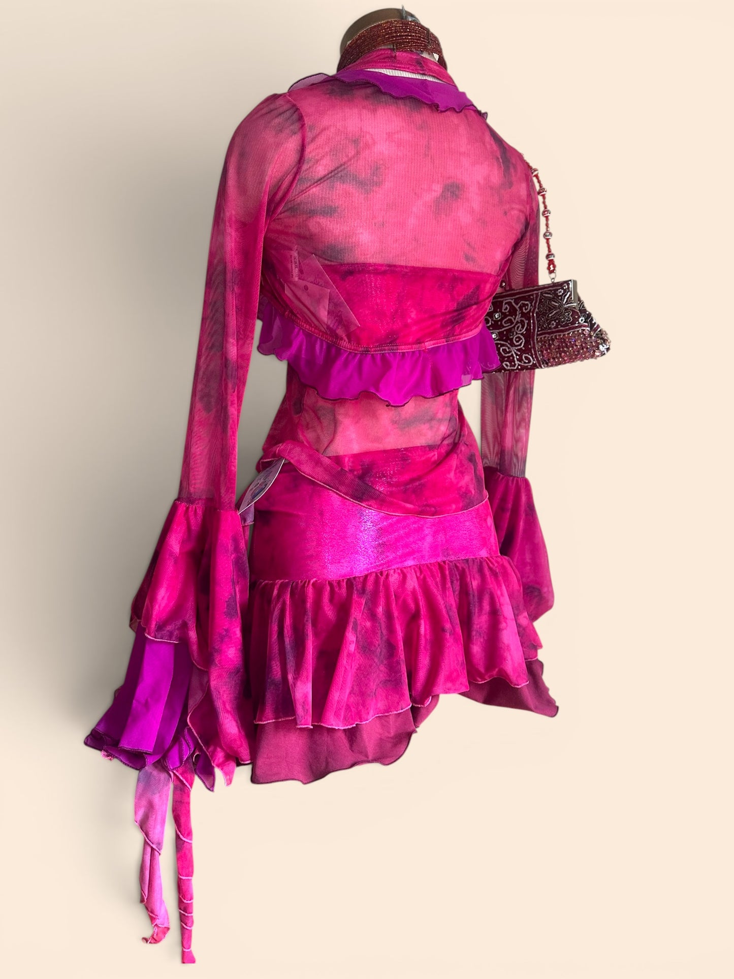 Pretty In Pink Halter Neck Top